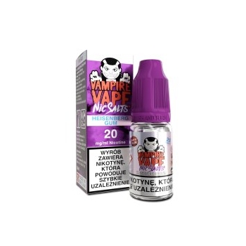 Liquid Vampire Vape - 10ml Heisenberg Gum 20mg Salt